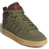 Buty adidas Rapid Court Mid JR Winterized JR2813 zielony 38 2/3